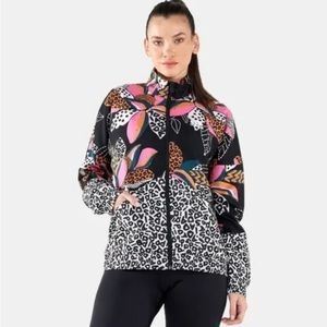 ADIDAS X FARM RIO Jungle Floral Windbreaker lightweight Track Jacket